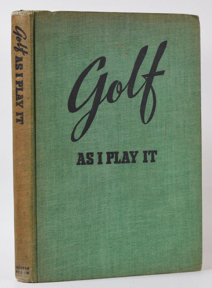 Item #10011 Golf as I Play It. Richard D. Chapman, Ledyard Sands.