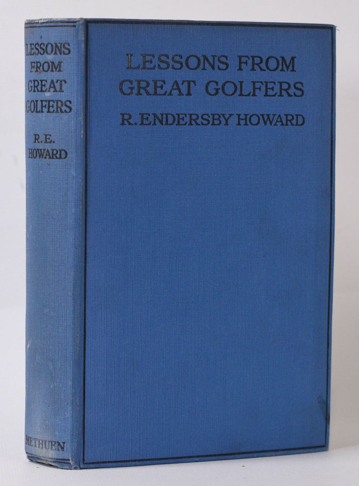 Item #10029 Lessons from Great Golfers. Endersby R. Howard.