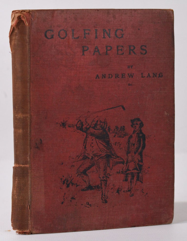 Item #10067 A Batch of Golfing Papers. Andrew Lang.
