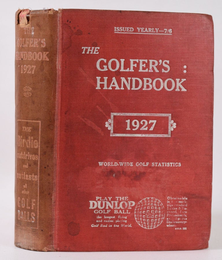 Item #10120 The Golfer´s Handbook. Golfer's Handbook.