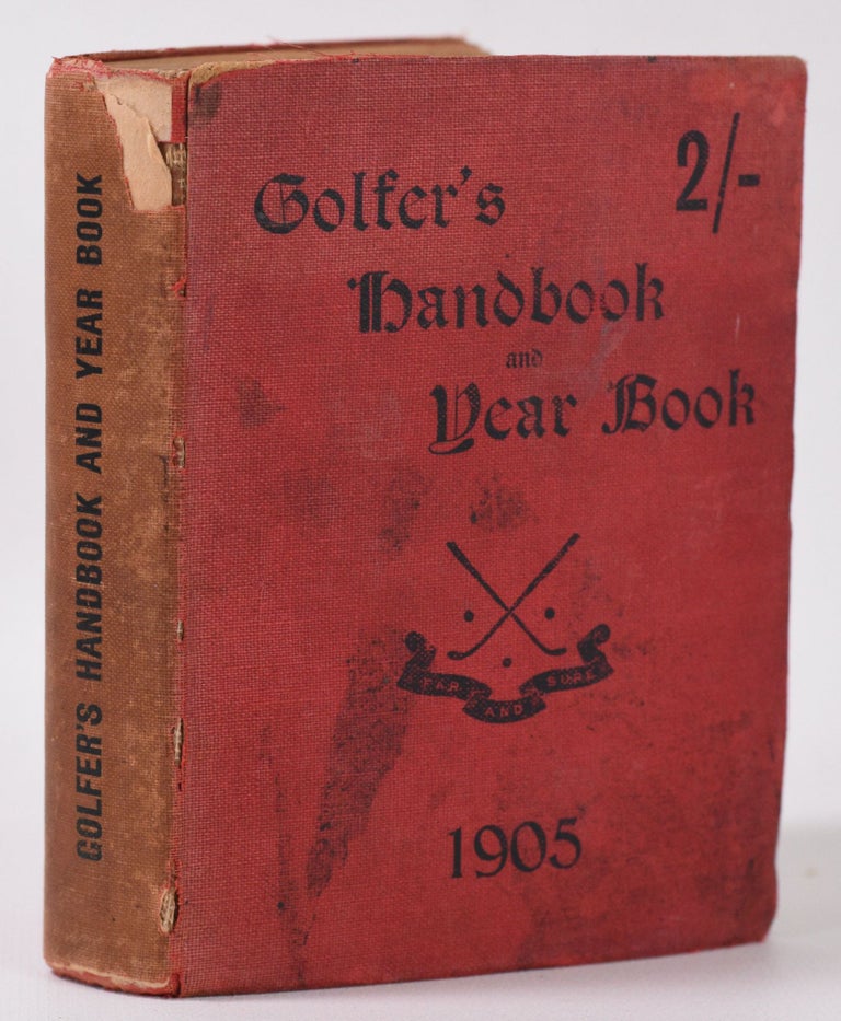 Item #10121 The Golfer´s Handbook. Golfer's Handbook.