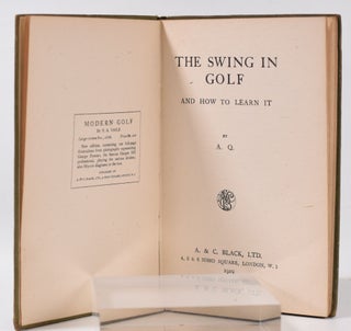 The Swing in Golf.