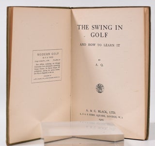 The Swing in Golf.