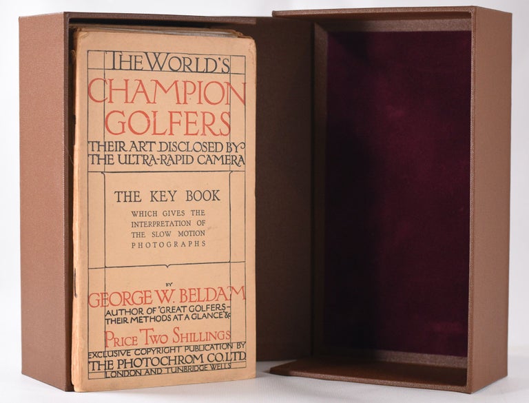 Item #10125 The World´s Champion Golfers: Their Art Disclosed By The Ultra-Rapid Camera. Complete set 11 volumes. George W. Beldam.