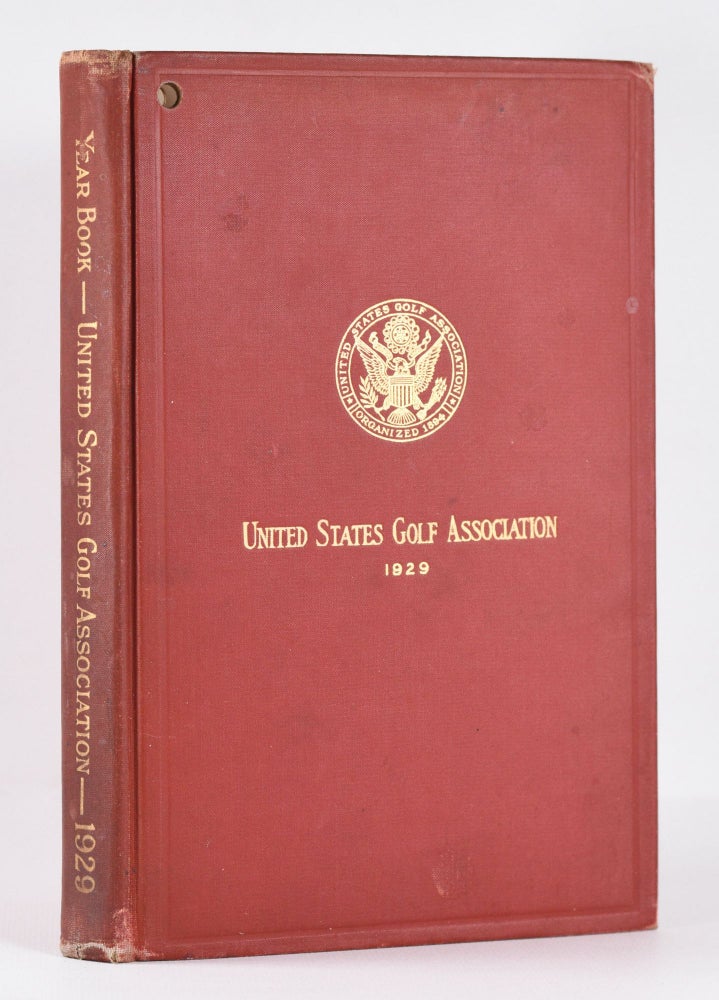 Item #10351 United States Golf Association Year Book 1929. United States Golf Association.
