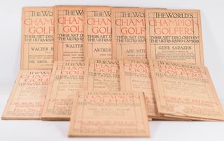 The World´s Champion Golfers: Their Art Disclosed By The Ultra-Rapid Camera. Complete set 11 volumes.