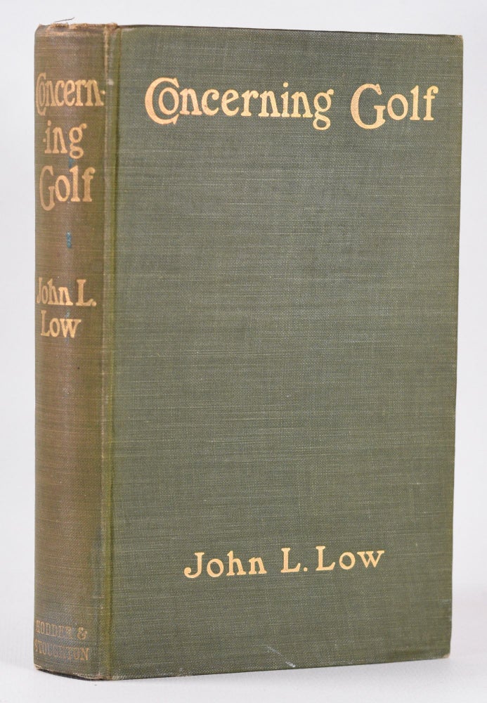 Item #10418 Concerning Golf. Low. J. L.