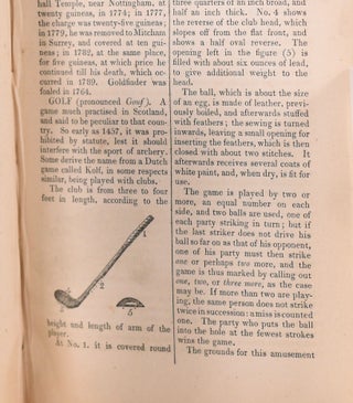Dictionary of Sports; or Companion to the Field, The Forest, and the Riverside.