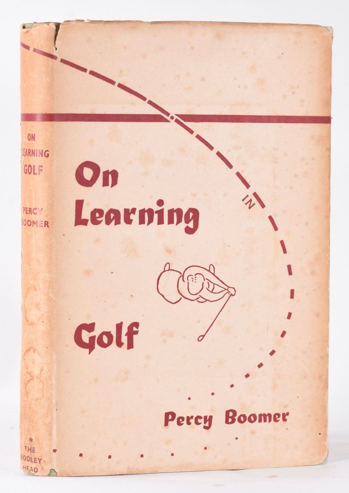 Item #10499 On Learning Golf. Percy Boomer.