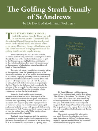 The Golfing Strath family of St Andrews