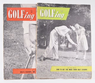 Item #10582 Golfing '2 issues" Golfing "Magazine"