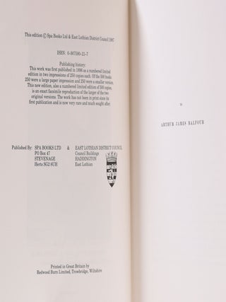 The Golf Book of East Lothian