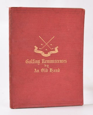 Item #10746 Reminiscences of Golf and Golfers. Thomas H. Peter