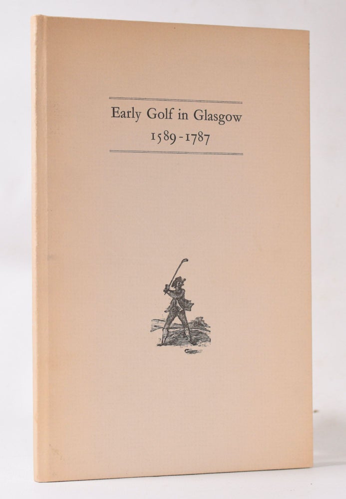 Item #10768 Early Golf in Glasgow. David Hamilton.