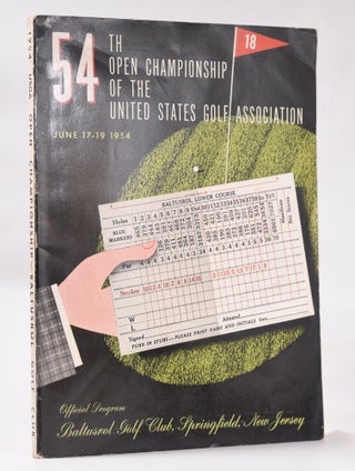 Item #10778 The U.S. Open Championship Program. Baltusrol. U S. G. A