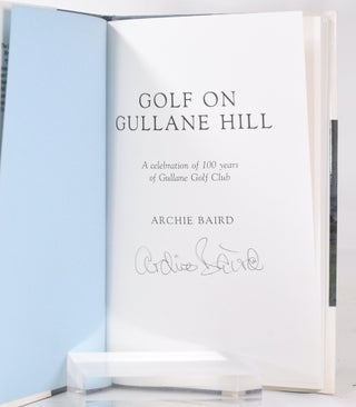 Golf on Gullane Hill.