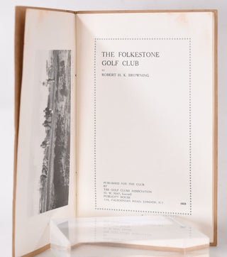 Folkestone Golf Club "Official handbook"