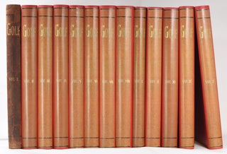 Golf. A Weekly Record of "Ye Royal and Ancient" Game. "Far and Sure." Complete run first 11 volumes! + Volume XIV, XV. ; "Surely no apology is necessary for bringing before the public a weekly Journal devoted to the doings and sayings of golfers both past and present."