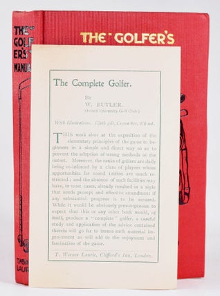 The Golfers Manual (unrecorded jacket!)