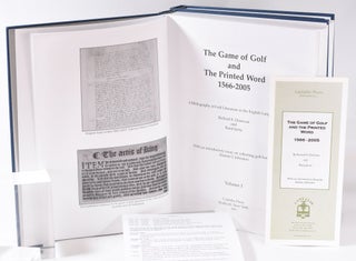 The Game of Golf and the Printed Word 1566-2005