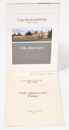 Item #11057 Copt Heath Golf Club 1910-1985; 75th Anniversary