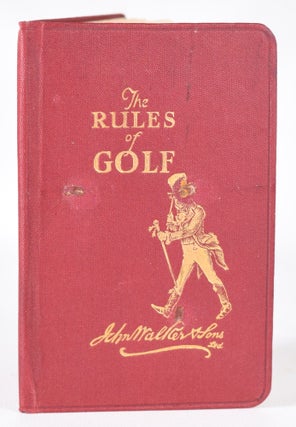 Item #11294 The Rules of Golf. James Braid