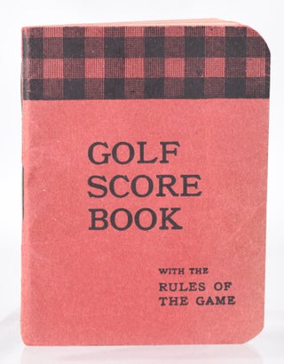 Item #11306 Golf Score Book. United States Golf Association