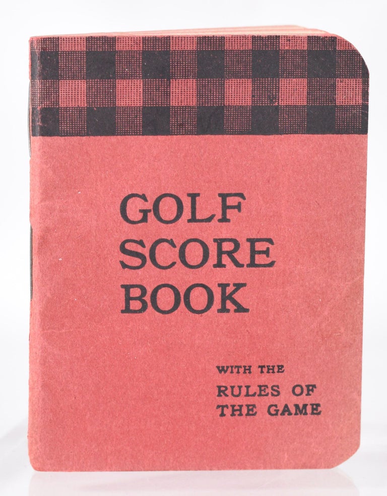 Item #11306 Golf Score Book. United States Golf Association.