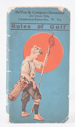 Item #11329 Rules of Golf; As approved by the R.&A. and adopted by the U.S.G.A. United States...
