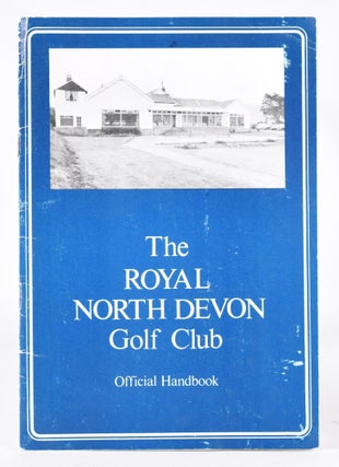 Item #11343 Royal North Devon Golf Club. Official Handbook. Unknown