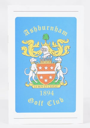 Item #11348 Ashburnham Golf Club. Club