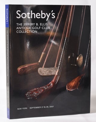 Item #11451 The Jeffery B. Ellis Antique Golf Club Collection. Sotheby's