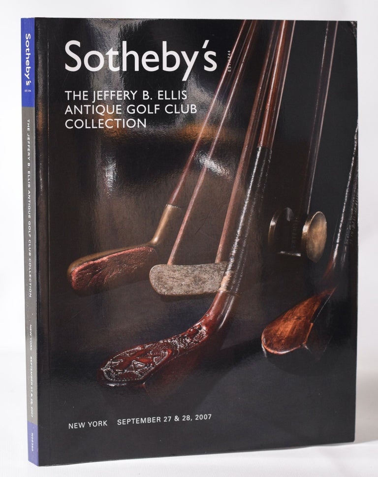 Item #11451 The Jeffery B. Ellis Antique Golf Club Collection. Sotheby's.