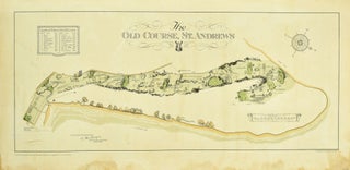 Item #11579 1924 Map of The Old Course at St Andrews. Alister MacKenzie