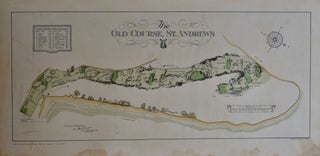 1924 Map of The Old Course at St Andrews