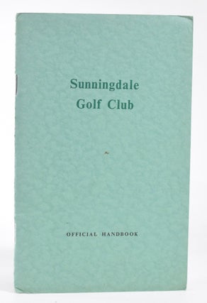 Item #11912 Sunningdale Golf Club. Robert H. K. Browning