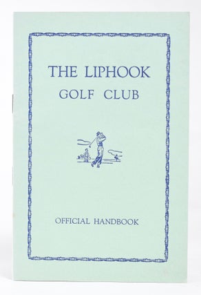 Item #11930 Liphook Golf Club. "Official handbook" Francis James