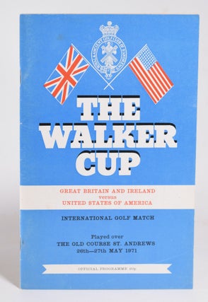 Item #12004 Walker Cup 1975 Official Programme. R, A