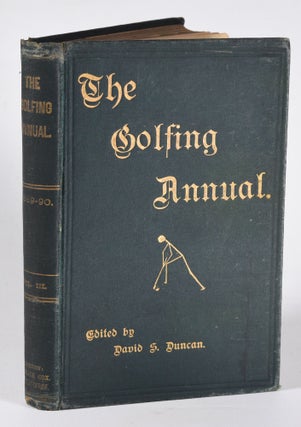 Item #12094 The Golfing Annual III Vol. 3 1889-90. David S. Duncan