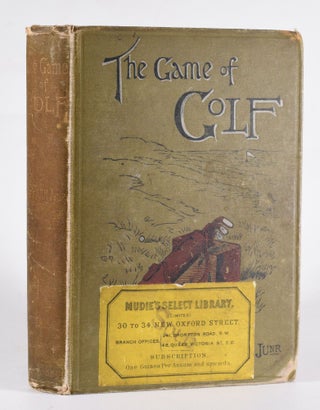 Item #12179 The Game of Golf. Willie Jr Park