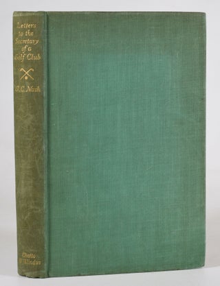 Item #12469 Letters to the Secretary of a Golf Club. George C. Nash