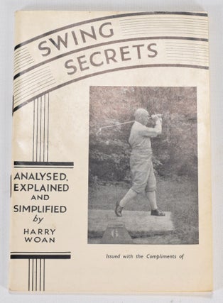 Item #12472 Swing Secrets. Harry Woan