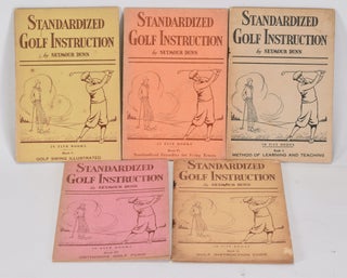 Item #12473 Standardized Golf Instruction 5 book set! Seymour Dunn