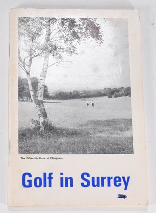Item #12512 Golf in Surrey. Robert H. K. Browning