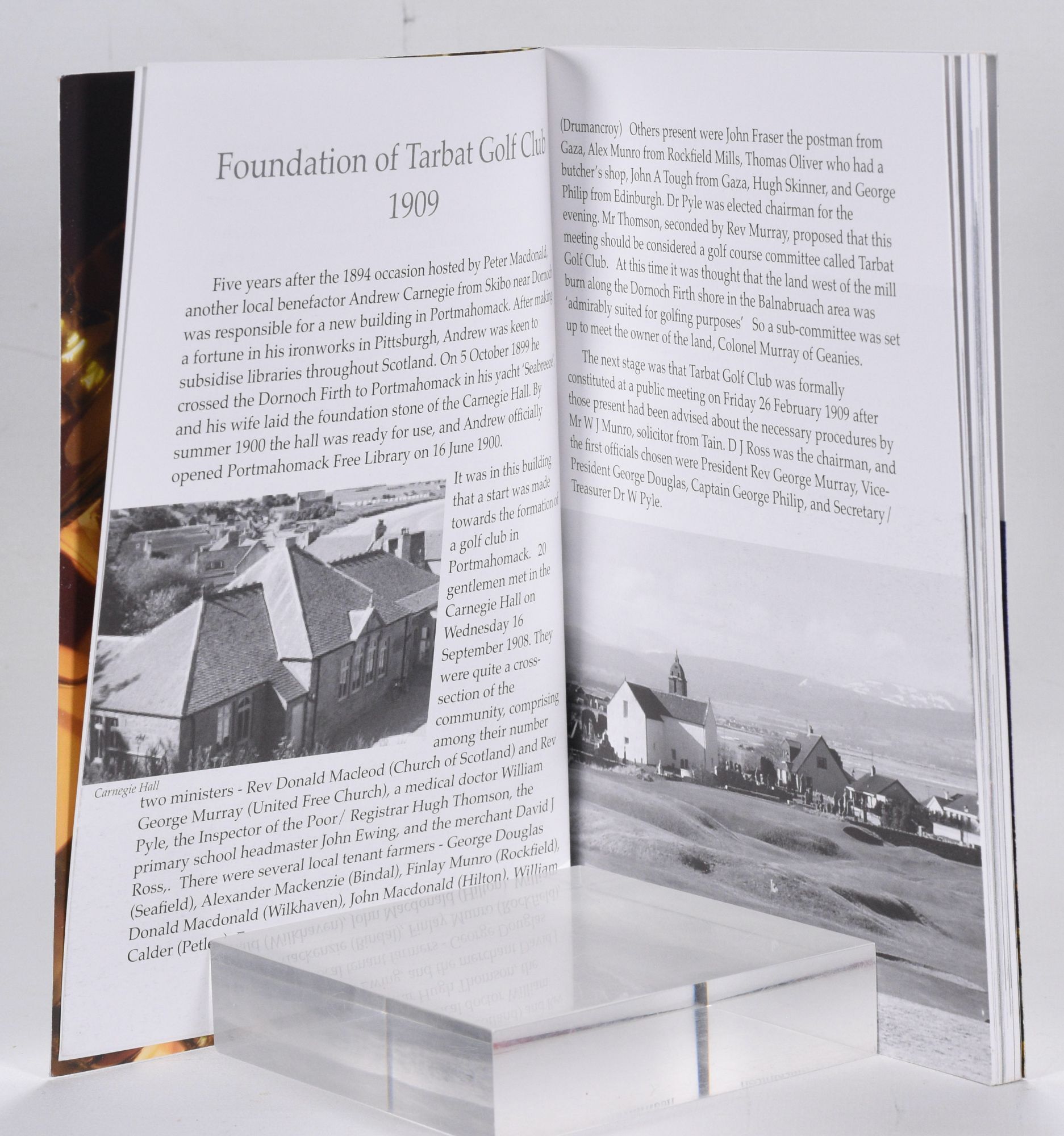 Tarbat Golf Club, The first 100 years | Jim Fallon