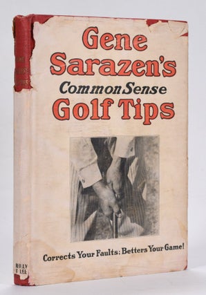 Item #12602 Gene Sarazen's Common Sense Golf Tips. Gene Sarazen