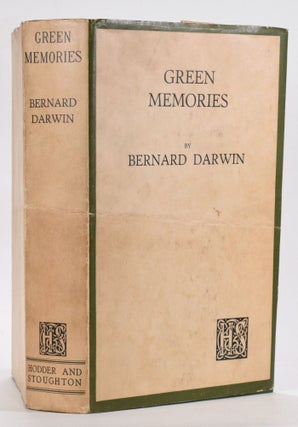 Item #12697 Green Memories. Bernard Darwin