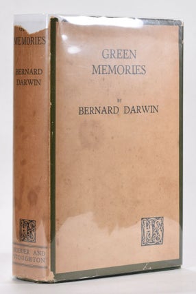 Item #12698 Green Memories. Bernard Darwin