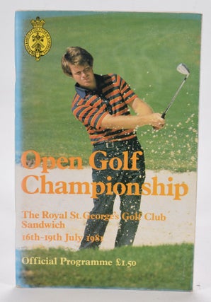 Item #12730 The Open Championship 1981. Official Programme. The Royal, Ancient Golf Club of St....