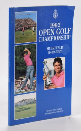 Item #12736 The Open Championship 1992 Official Programme. The Royal, Ancient Golf Club of St....